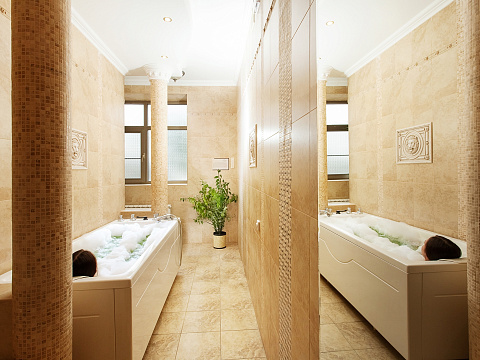 Санаторий «Буковая роща»  г. Железноводск. Ванное отделение